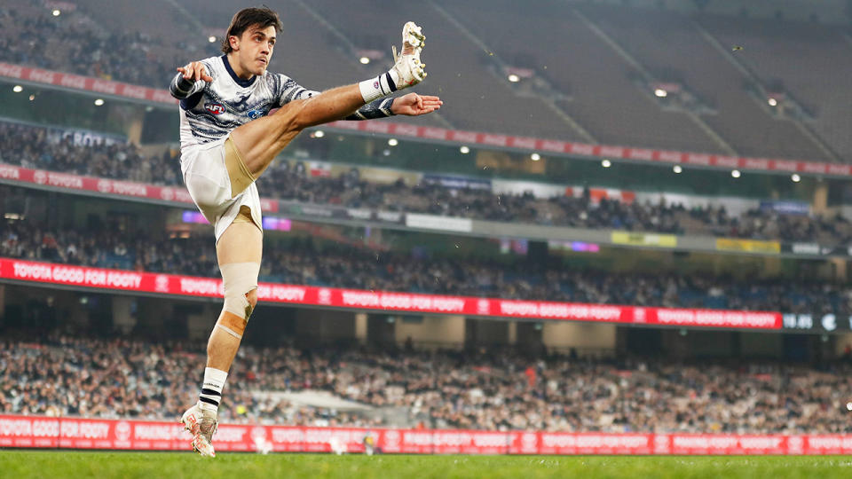 Carlton and Geelong, pictured here playing at the MCG. 