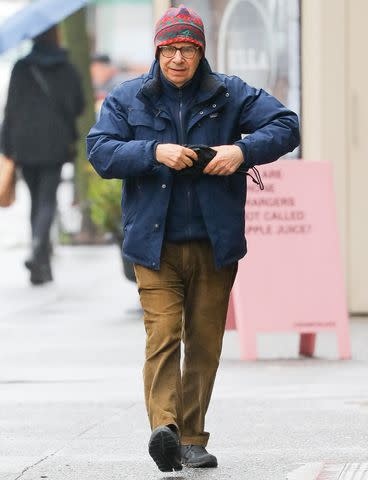 <p>The US Sun/MEGA</p> Rick Moranis takes walk in New York City