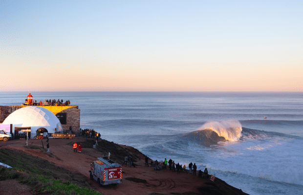 Green light go for the Nazaré Big Wave Challenge on Monday, January 22nd<p>Photo by Antoine Justes/World Surf League</p>