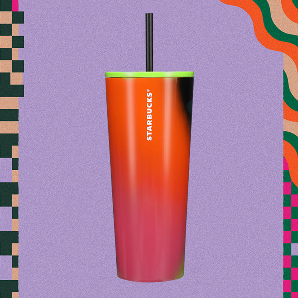 Starbucks Multicolor Cold Cup. (Starbucks)