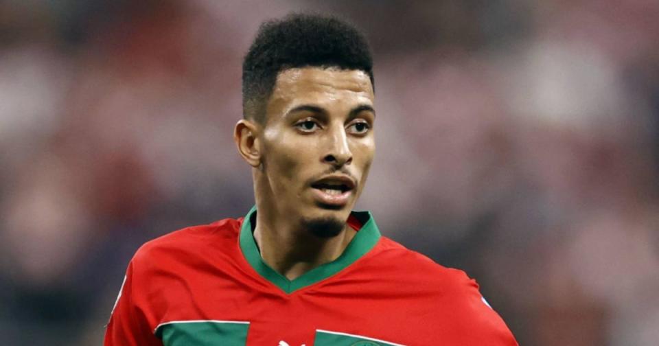 Morocco and Angers midfielder Azzedine Ounahi Credit: Alamy