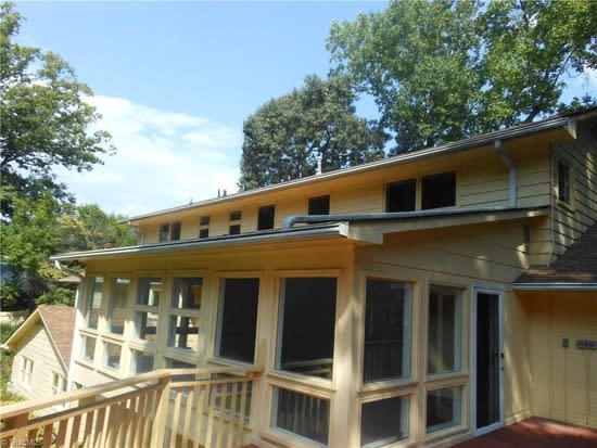 The dining room, from outside