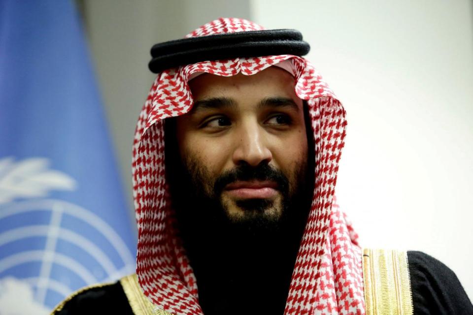 Saudi Arabia's Crown Prince Mohammed bin Salman (Amir Levy/Reuters)