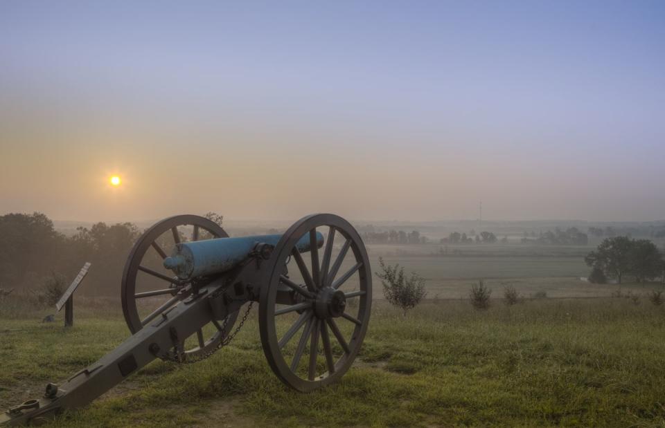 <p>In just three short days, the Battle of Gettysburg in July of 1863 proved to be one of the most fatal battles in all of American history. It makes sense that the <a href="https://www.housebeautiful.com/design-inspiration/real-estate/news/a6548/fixer-upper-home-for-sale/" rel="nofollow noopener" target="_blank" data-ylk="slk:Pennsylvania;elm:context_link;itc:0;sec:content-canvas" class="link ">Pennsylvania</a> battlefield, home to 50,000 violent Civil War deaths, is a "restless" place. Countless reports have been made about paranormal activity over the sprawling field, but most commonly cited are <a href="http://content.time.com/time/specials/packages/article/0,28804,1855221_1855285_1855277,00.html" rel="nofollow noopener" target="_blank" data-ylk="slk:roaming soldiers looking for their rifles;elm:context_link;itc:0;sec:content-canvas" class="link ">roaming soldiers looking for their rifles</a>—completely unaware that the battle is a century-and-a-half in the past.</p>