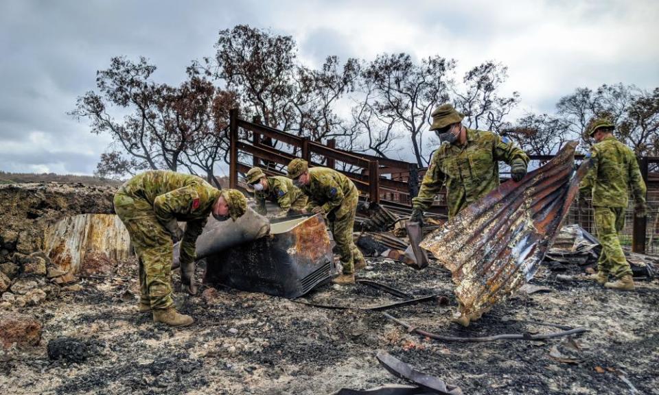 <span>Photograph: Australian Department Of Defence Handout/EPA</span>