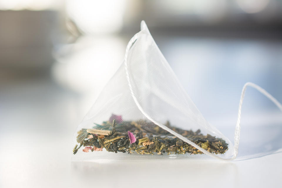 Not all tea bags are made with low quality tea. Schwartz suggests avoiding tea bags that are blended and packed outside of the U.S. (Photo: Beeldbewerking via Getty Images)