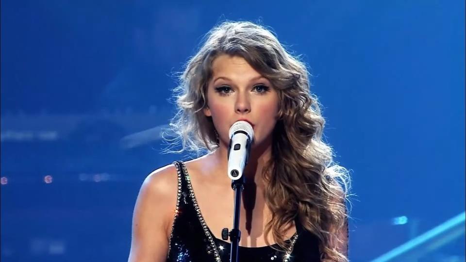 Taylor performing the song live during her "Speak Now" tour