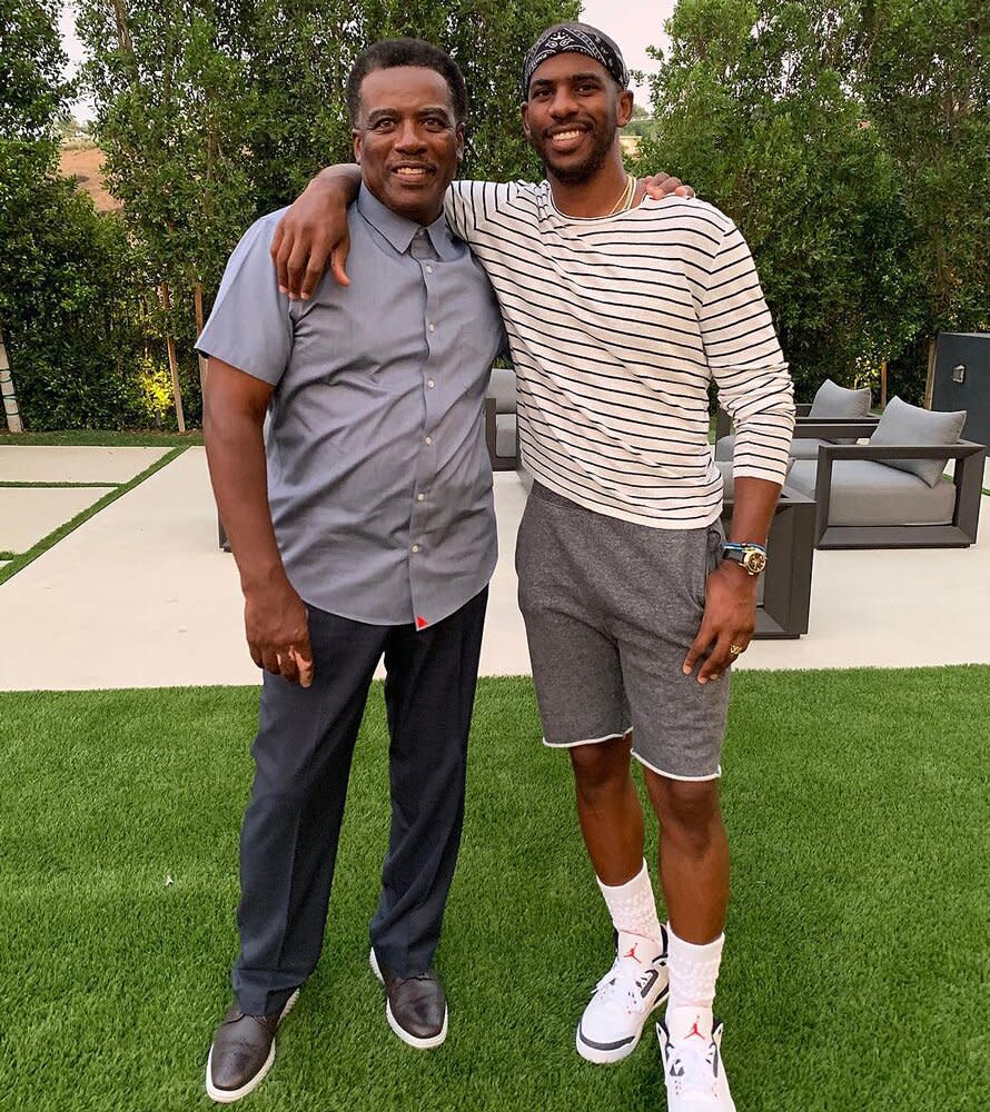 Chris Paul exclusive interview with dad