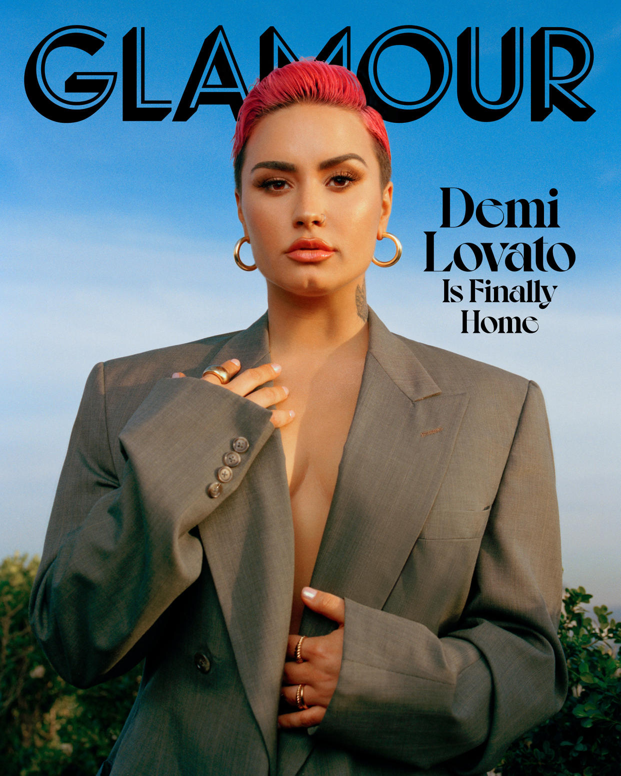Demi Lovato talks about her sexuality and her called-off engagement in the latest issue of Glamour magazine. (Glamour)