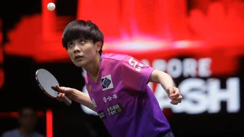 台灣女桌主將鄭怡靜在亞運女桌團體賽提前傷退，8強賽不敵日本。（資料圖／翻攝自WTT微博）