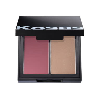 Kosas Color & Light: Crème Cream Blush & Highlighter Duo in 8th Muse