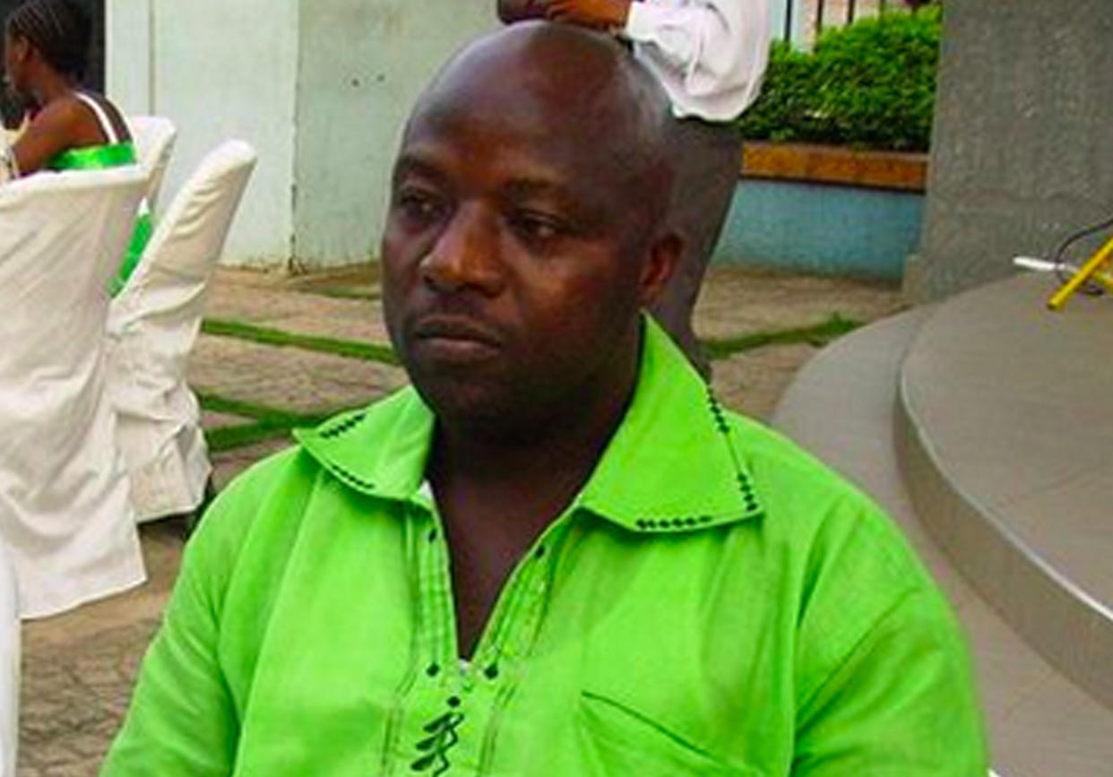 Thomas Eric Duncan at a 2011 wedding in Ghana. (Wilmot Chayee/AP)