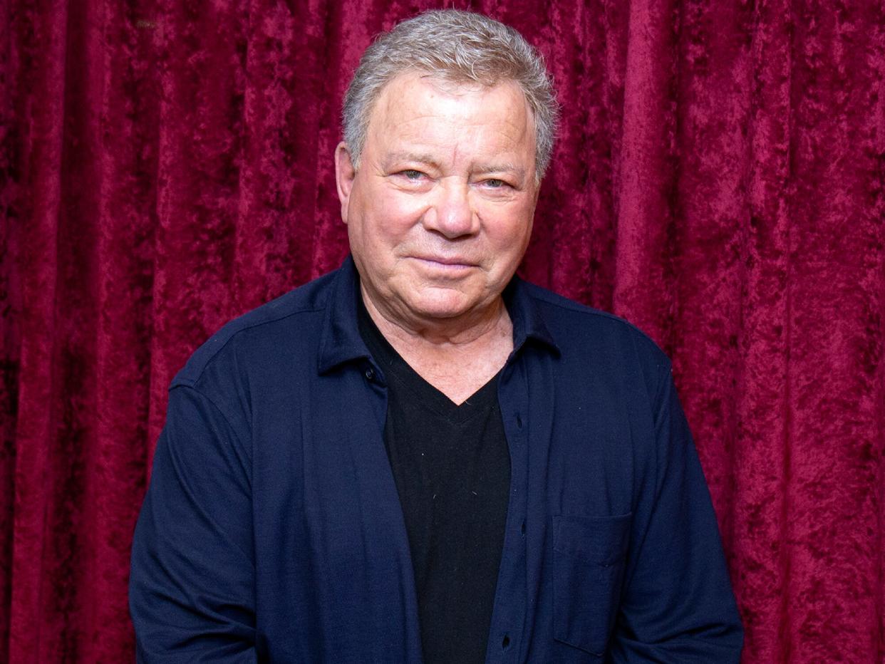 William Shatner visits SiriusXM Studios on September 6, 2018 in New York City