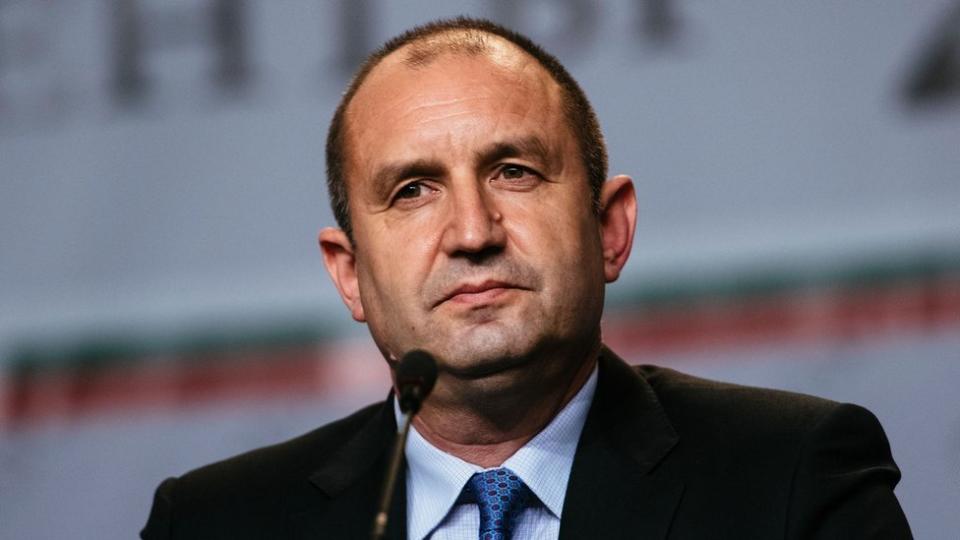 Bulgarian President Rumen Radev