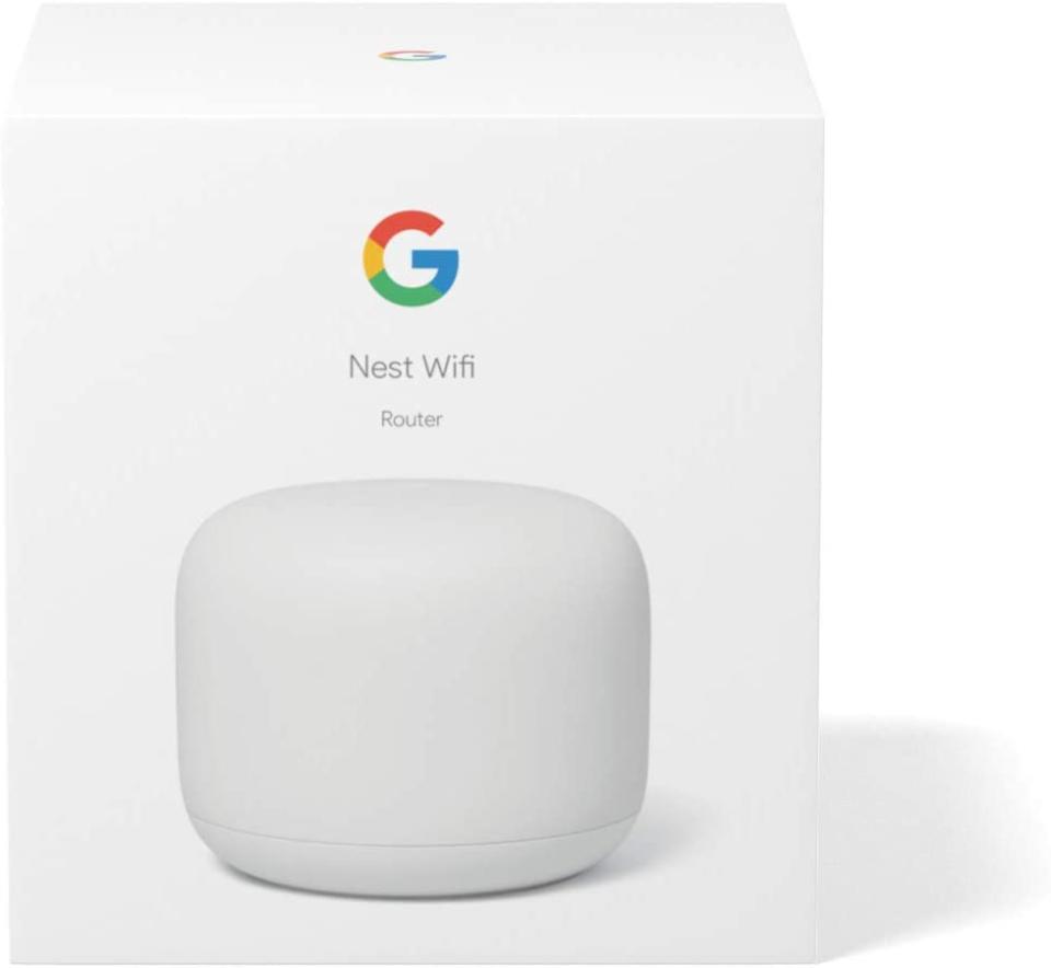 Google GA00595-SG Nest Wifi Router, White (Photo: Amazon)


