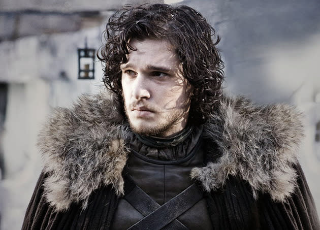 Kit Harington as Jon Snow on Game of Thrones.