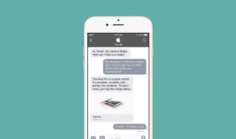 Apple launched Business Chat last year as a simple way for iOS users to