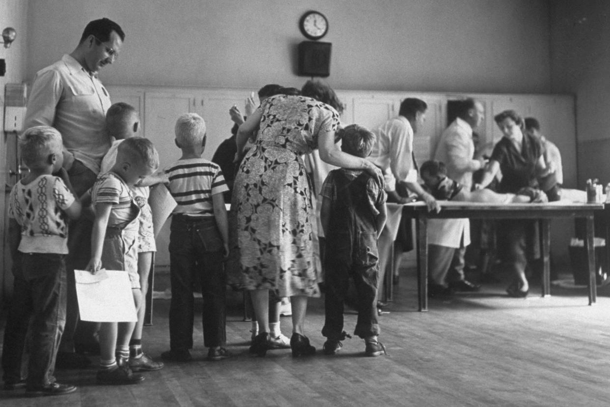 polio-vaccine-kids - Credit: Carl Iwasaki/Getty Images