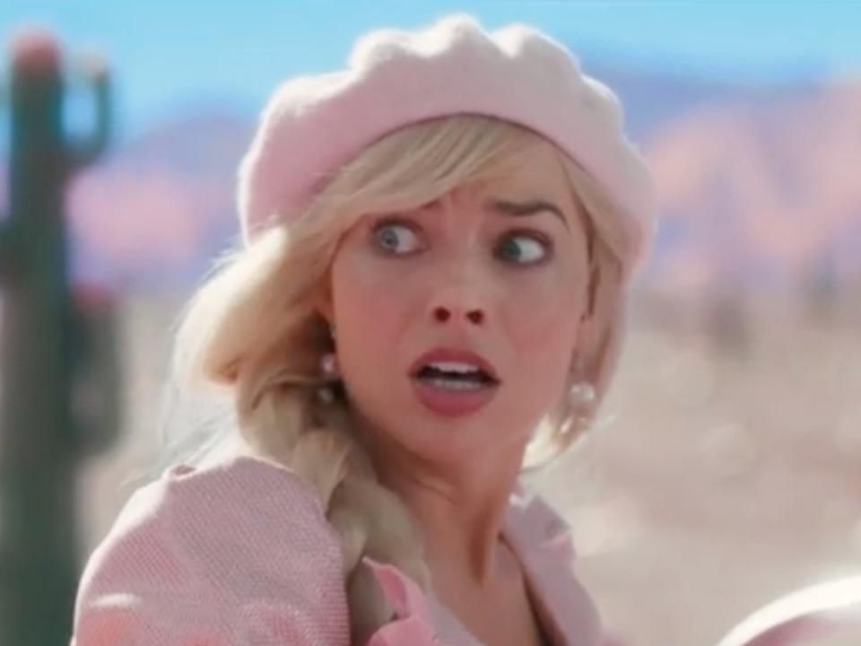 Margot Robbie in ‘Barbie’ (Warner Bros Pictures)