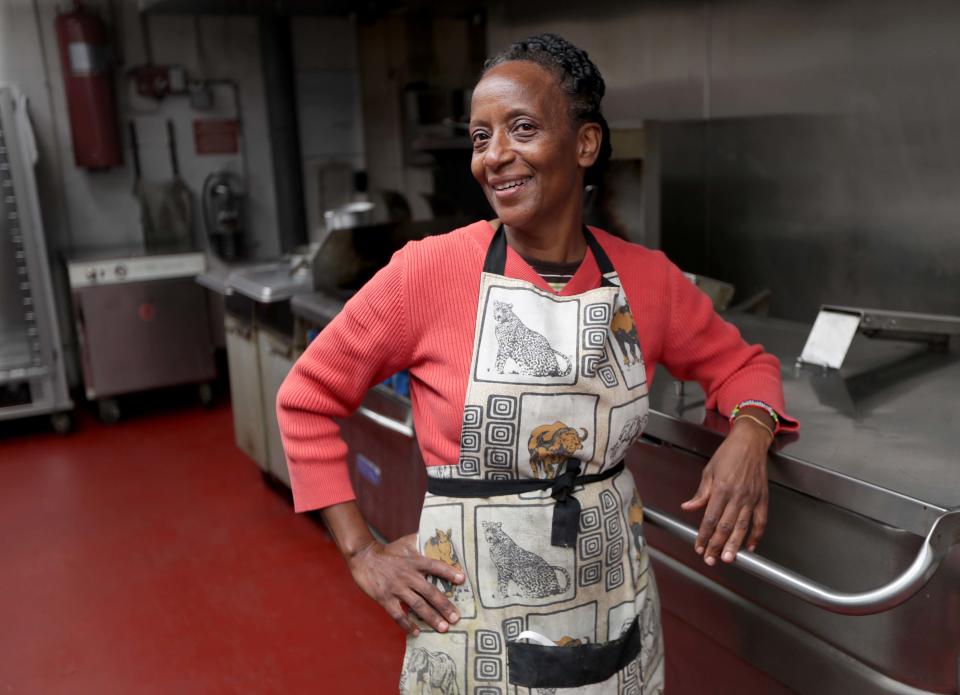 Immy Kaggwa, chef-owner of Immy's African Cuisine, opened her counter-service restaurant space at 2847 N. Oakland Ave. in 2022.