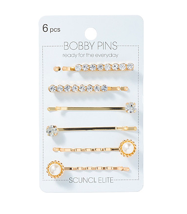 Shop Now: Scünci Mixed Glam Bobby Pins, $10, available at Ulta.