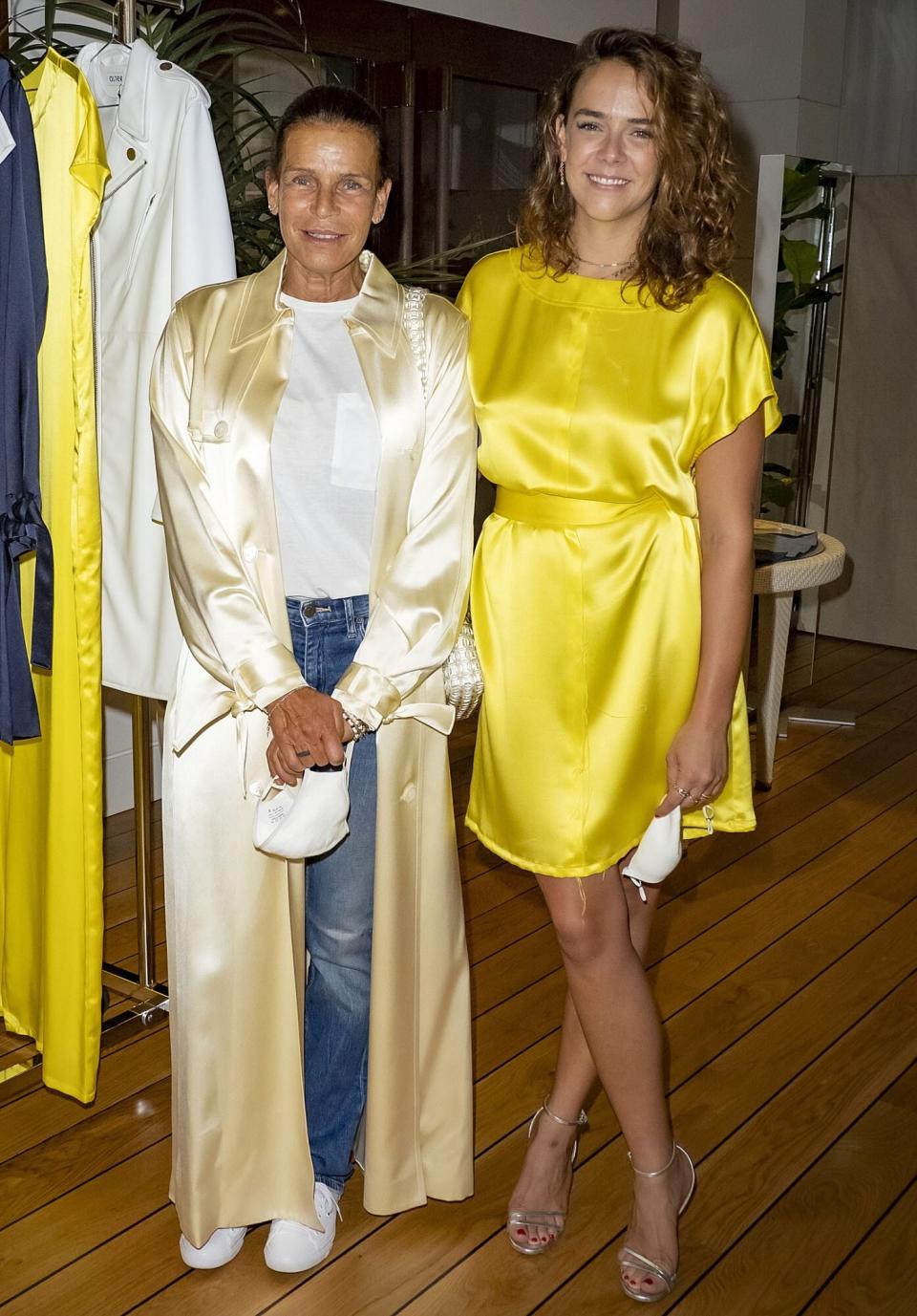 Princess Stephanie of Monaco and Pauline Ducruet