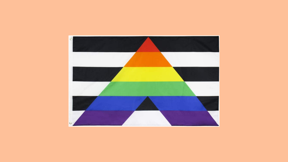 Straight ally flag