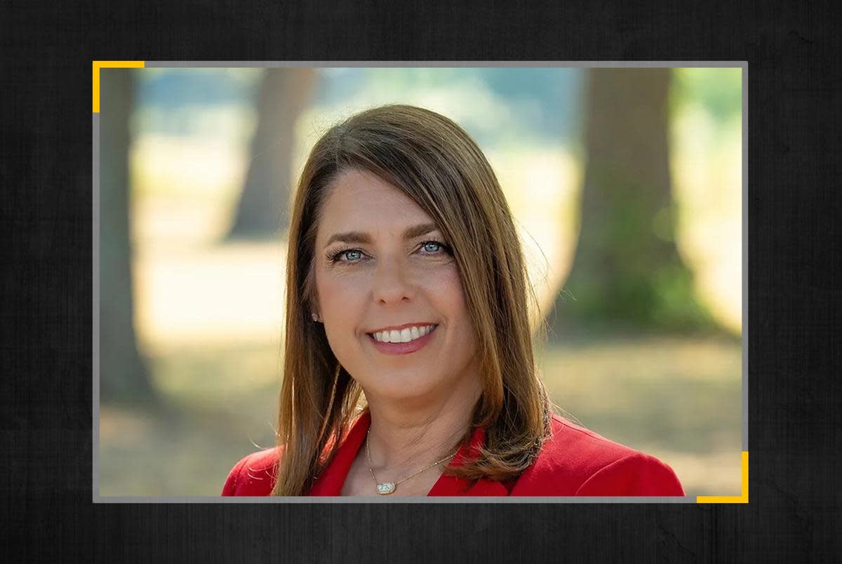 Jill Dutton, Republican candidate for House District 2, the seat formerly held by Brian Slaton, who was expelled from the Texas House.