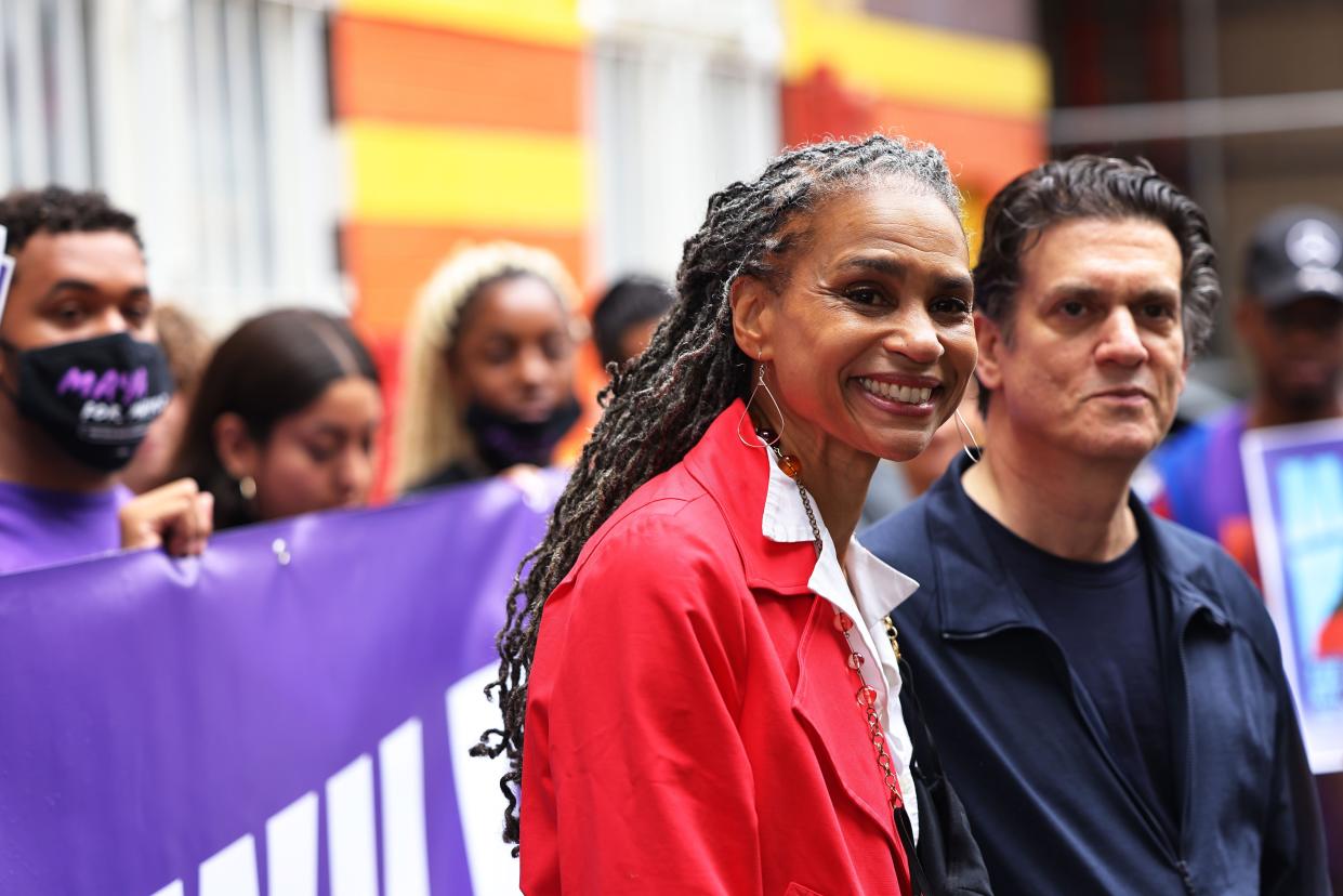 New York City Democratic mayoral candidate Maya Wiley