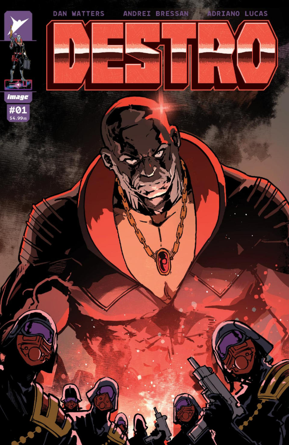 Destro #1 cover