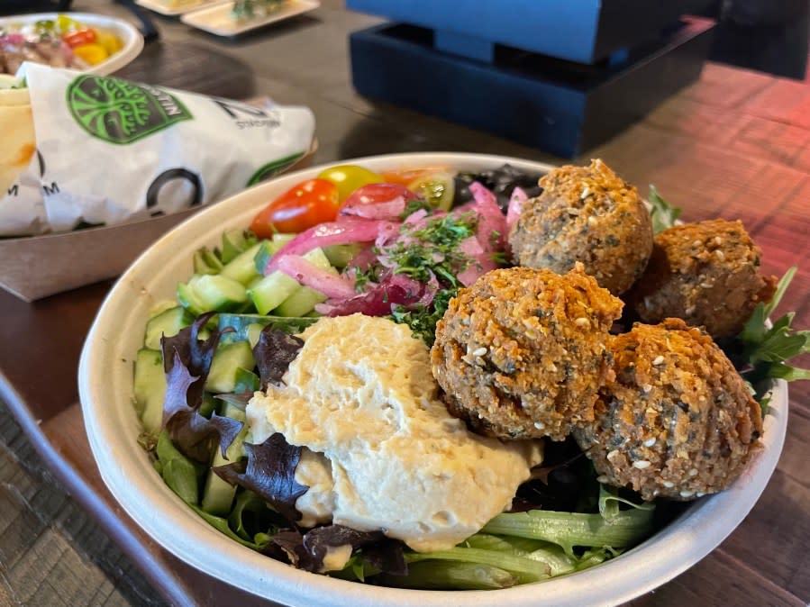 Austin FC gave insight Tuesday into some of the new and returning restaurants setting up shop at Q2 Stadium for the 2024 Austin FC season. (KXAN Photo/Kelsey Thompson)