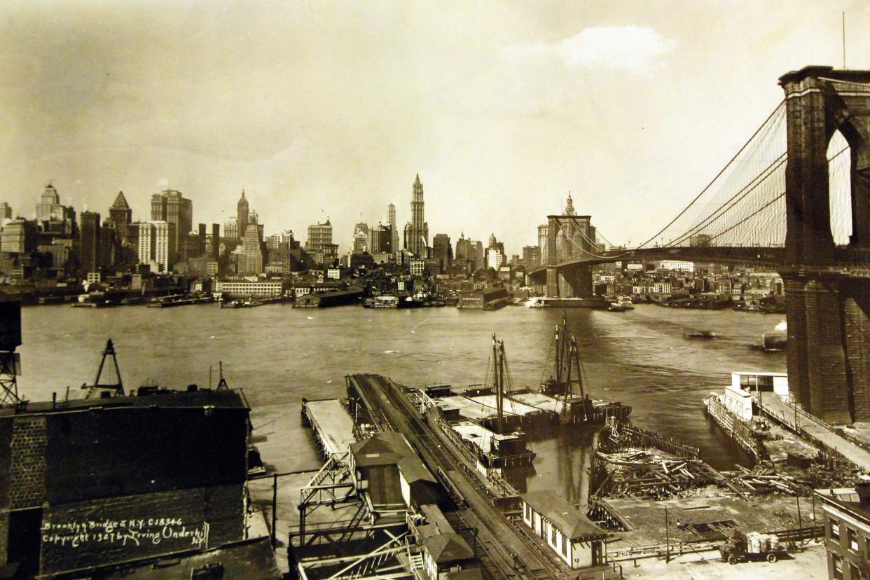 The Brooklyn Bridge, New York (1921)