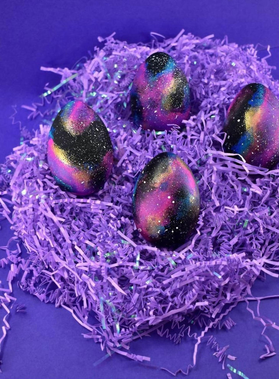 galaxy Easter eggs  (Dream a Little Bigger )