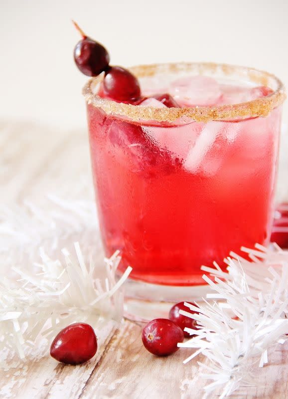 Cranberry Fizz Mocktail