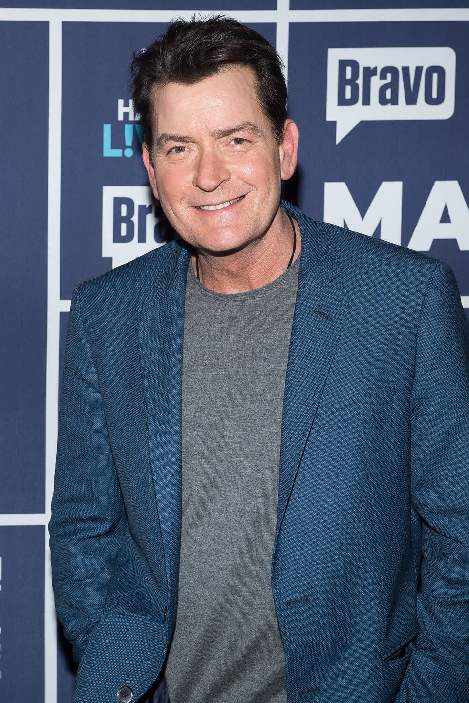 NOW: Charlie Sheen