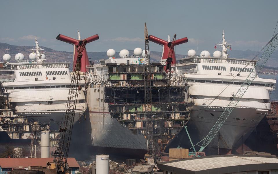 Many cruise ships meet their demise in Turkey - CHRIS MCGRATH/GETTY