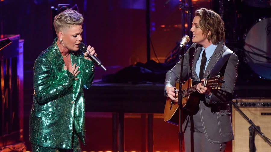Pink And Brandi Carlile Bring Fans To Tears With Sinead Oconnor Cover