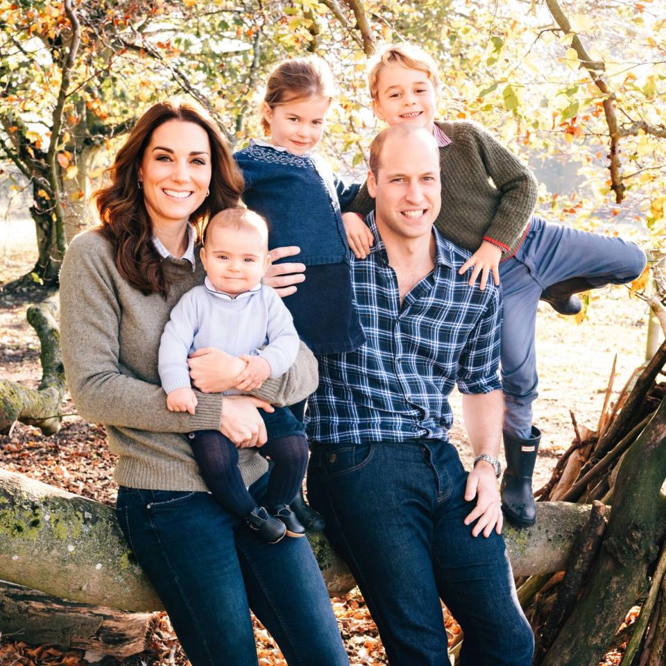 The British royal family has been sending out Christmas cards for more than a century.