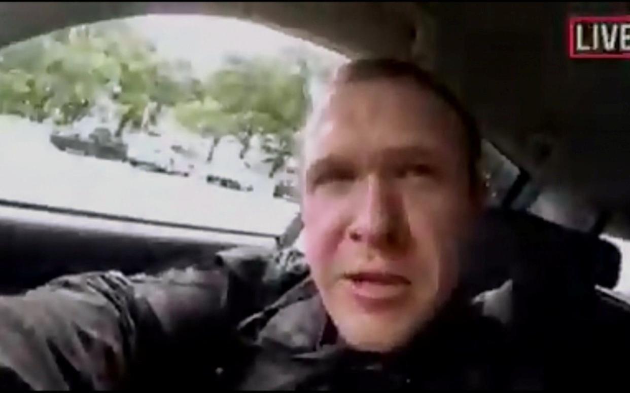 Brenton Tarrant posted a video of himself  - SOCIAL MEDIA WEBSITE/via REUTERS