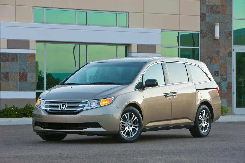 The 2011 Honda Odyssey.