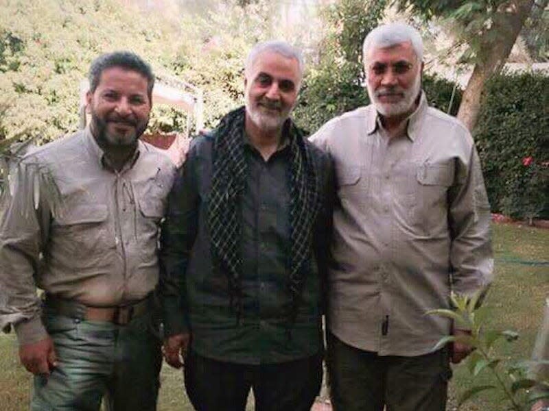 Qassem Soleimani Muhandis Zaydi Baghdad