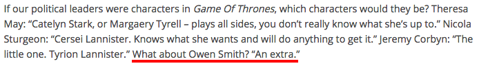 Labour Game Of Thrones