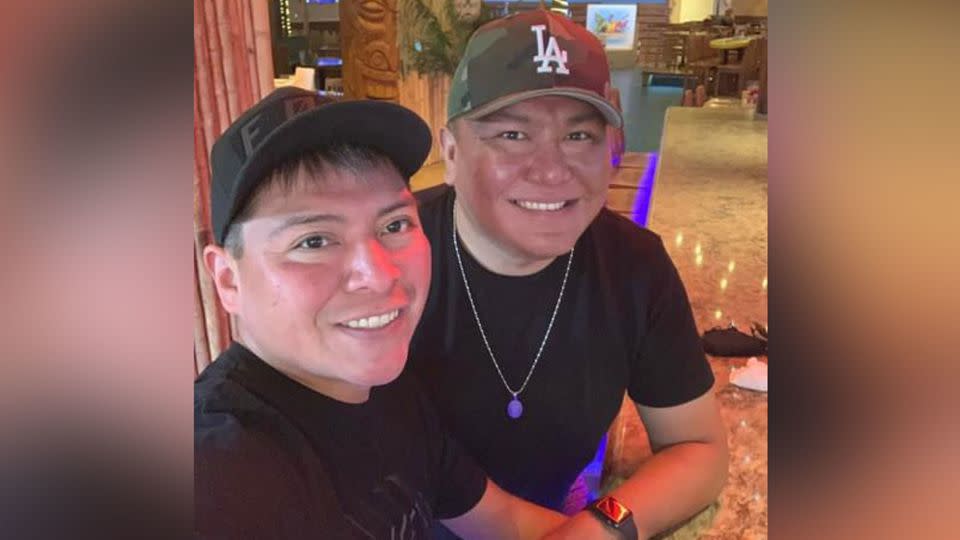 Nelson, right, and Yonnie have been advocating for marriage equality on the Navajo Nation for nearly a decade. - Courtesy Alray Nelson