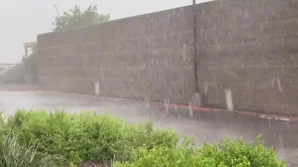 Monsoon Rainfall Brings Flooding to Phoenix Suburb