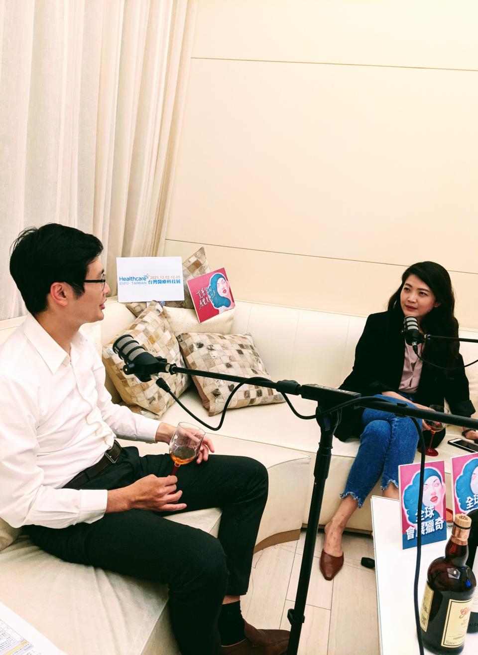 ▲王呈瑋認為，Podcast成了醫病之間「同頻共振」的另類工具。