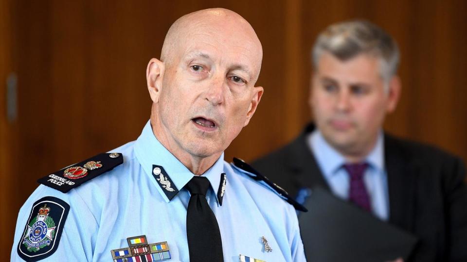 Newly appointed Queensland Police Commissioner Steve Gollschewski.