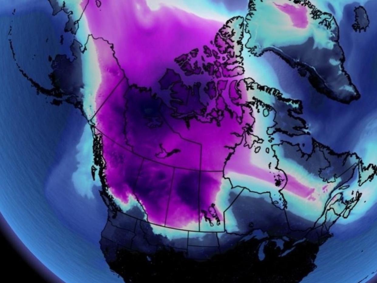 Severe cold snap defies El Niño, brings extreme chill, snow to the Prairies