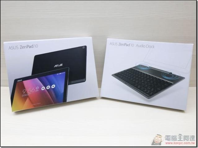 ASUS ZenPad10 Z300CNL開箱評測,顏值超高具備4G LTE 上網能力可