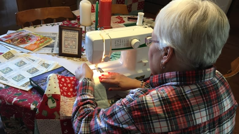 How an Edmonton nurse copes with depression by quilting for mentally ill patients