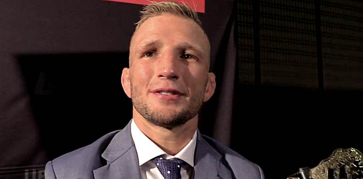 TJ Dillashaw UFC 227 Media Day